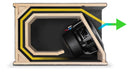 JL Audio HO110-W6v3 Single 10W6v3 H.O. Wedge - Advance Electronics
- 3
