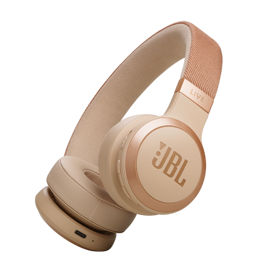 JBL Live 670NC Wireless On-Ear Noise-Cancelling Headphones (JBLLIVE670NCBLKAM)