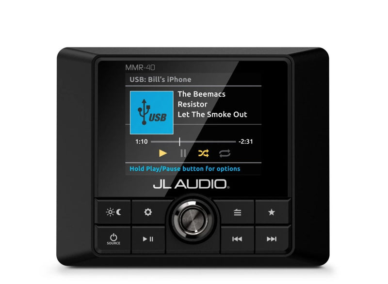 JL Audio MMR-40 Network Controller with Full-Color LCD Display for use with MediaMaster®