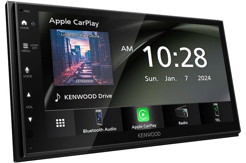 Kenwood DMX50S Digital Multimedia Receiver With Wireless Apple CarPlay