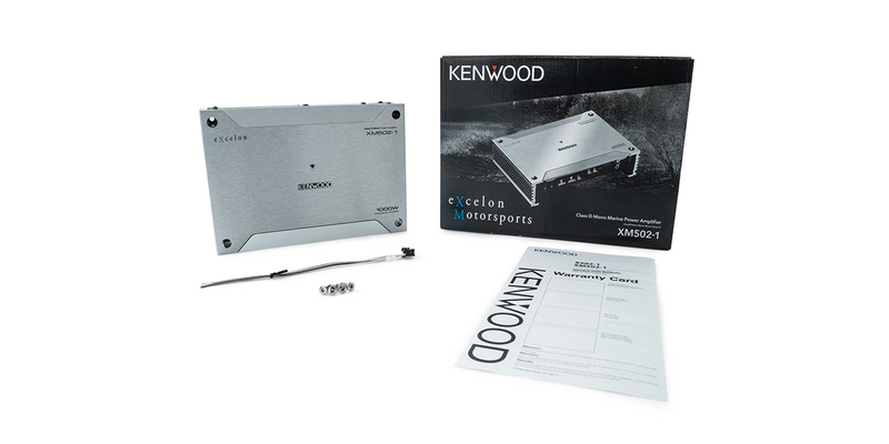 Kenwood XM502-1 Excelon X-Series Mono Subwoofer Amplifier