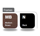 Sonora 173PL65 Wood and Glass Stand