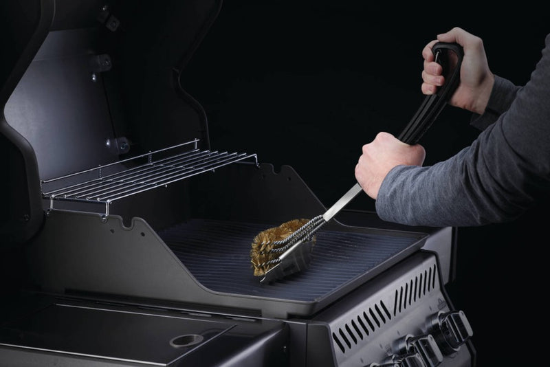 Napoleon Triple-Row Grill Brush with Brass Bristles