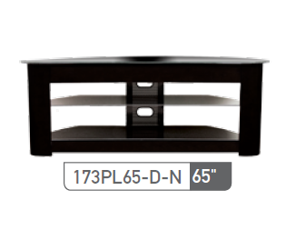 Sonora 173PL65 Wood and Glass Stand