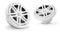 JL Audio M3-650X 6.5-inch (165 mm) Marine Coaxial Speakers