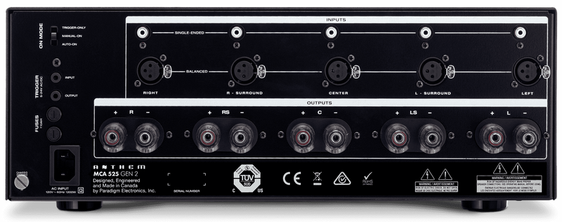 Anthem MCA 525 Gen 2 Power Amplifier