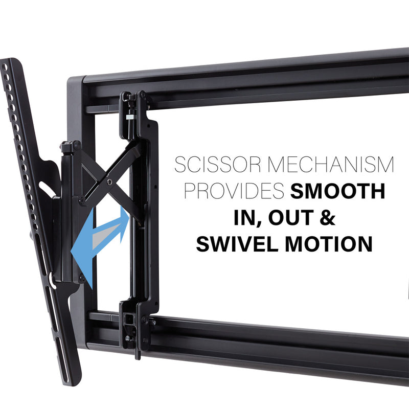 SANUS VLT7 Advanced Tilt 4D Premium TV Wall Mount for 42" – 90" TVs