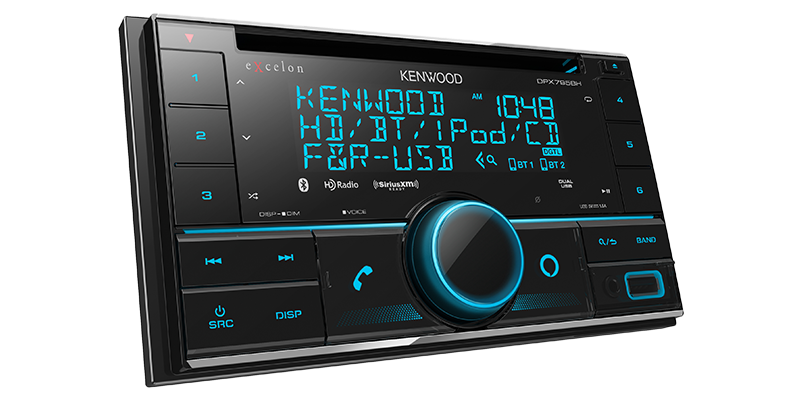 Kenwood DPX795BH Excelon 2-Din CD Receiver With Bluetooth & HD Radio