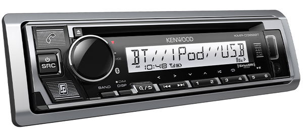 Kenwood KMR-D382BT Marine CD-Receiver with Bluetooth & Conformal Coating